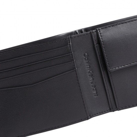 CALVIN KLEIN MONOGRAM SOFT BIFOLD W/COIN CALVIN KLEIN MONOGRAM SOFT BIFOLD W/COIN