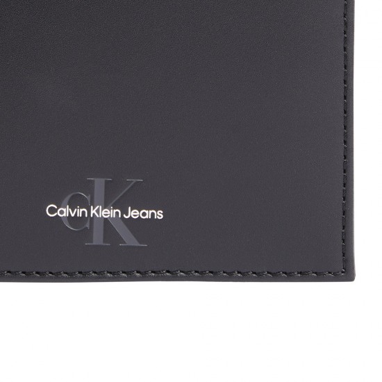 CALVIN KLEIN MONOGRAM SOFT BIFOLD W/COIN CALVIN KLEIN MONOGRAM SOFT BIFOLD W/COIN