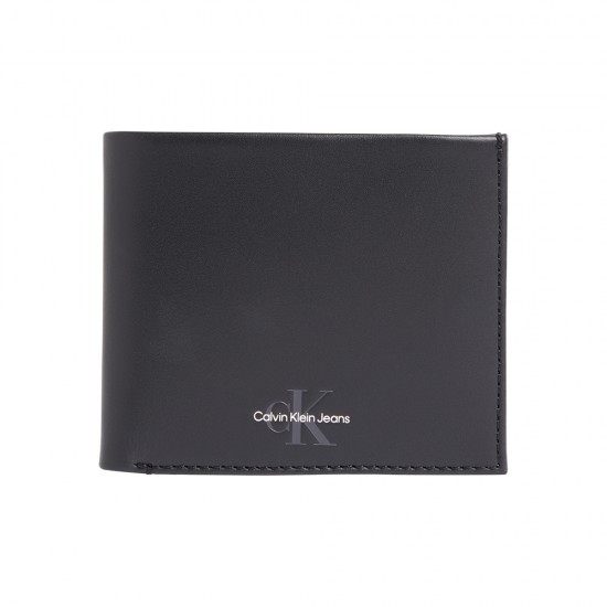 CALVIN KLEIN MONOGRAM SOFT BIFOLD W/COIN CALVIN KLEIN MONOGRAM SOFT BIFOLD W/COIN