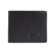 CALVIN KLEIN LOGO EMBOSS BIFOLD W/COIN CALVIN KLEIN LOGO EMBOSS BIFOLD W/COIN