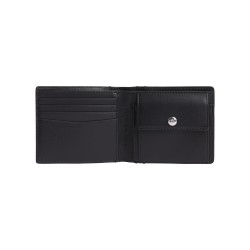 CALVIN KLEIN AOP EMBOSS BIFOLD W/COIN