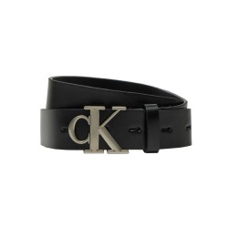 CALVIN KLEIN MONO PLAQUE LTHR BELT 30MM ΖΩΝΗ