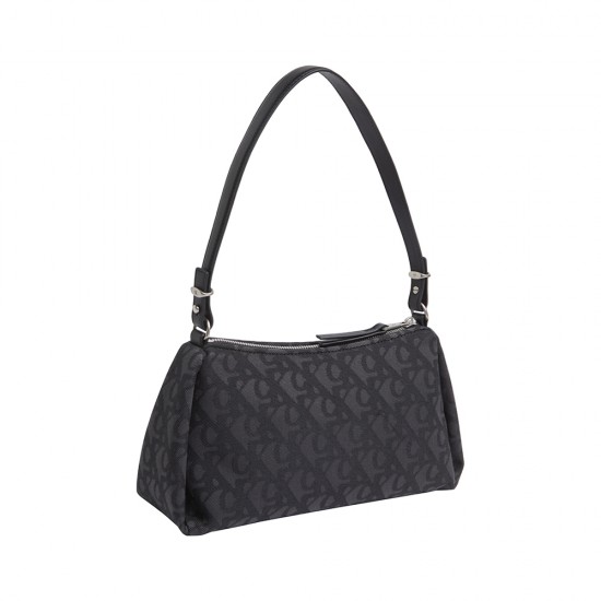 CALVIN KLEIN DROP MONOGRAM SM SHOULDER BAG
