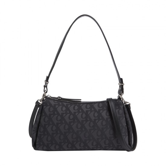 CALVIN KLEIN DROP MONOGRAM SM SHOULDER BAG