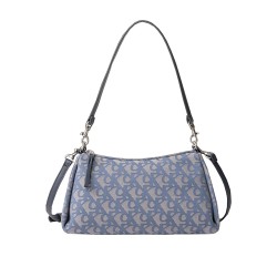 CALVIN KLEIN DROP MONOGRAM SM SHOULDER BAG