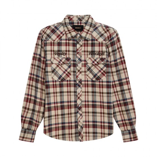DEUS REALITY WRECKERS CHECK SHIRT ΠΟΥΚΑΜΙΣΟ ΑΝΔΡΑΣ DEUS REALITY WRECKERS CHECK SHIRT ΠΟΥΚΑΜΙΣΟ ΑΝΔΡΑΣ