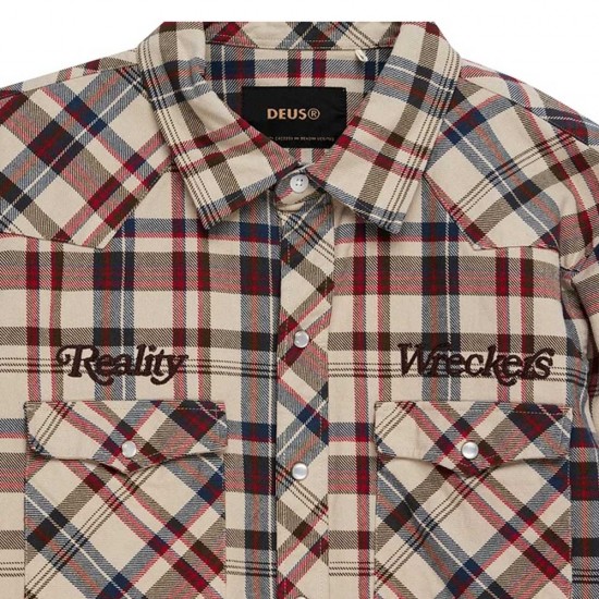DEUS REALITY WRECKERS CHECK SHIRT ΠΟΥΚΑΜΙΣΟ ΑΝΔΡΑΣ DEUS REALITY WRECKERS CHECK SHIRT ΠΟΥΚΑΜΙΣΟ ΑΝΔΡΑΣ