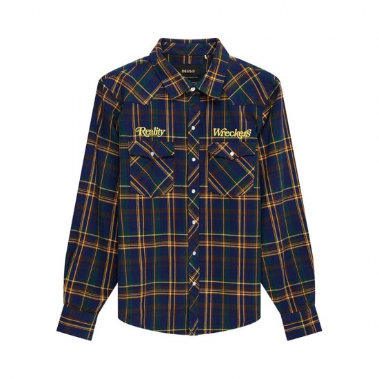DEUS REALITY WRECKERS CHECK SHIRT ΠΟΥΚΑΜΙΣΟ ΑΝΔΡΑΣ DEUS REALITY WRECKERS CHECK SHIRT ΠΟΥΚΑΜΙΣΟ ΑΝΔΡΑΣ