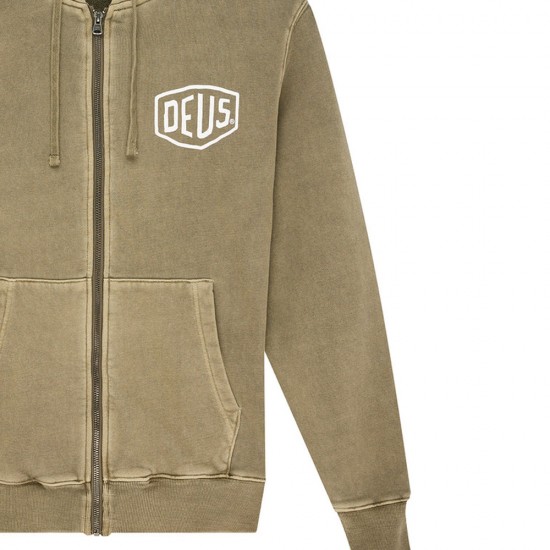 DEUS SHIELD GD ZIP HOODIE ΖΑΚΕΤΑ ΑΝΔΡΑΣ DEUS SHIELD GD ZIP HOODIE ΖΑΚΕΤΑ ΑΝΔΡΑΣ