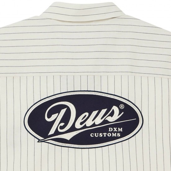 DEUS FORECOURT STRIPE SHIRT SS