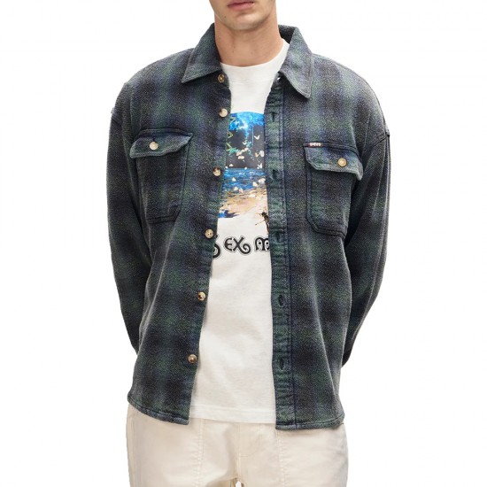 DEUS TOO BUSY TO WORK CHECK SHIRT ΠΟΥΚΑΜΙΣΟ ΑΝΔΡΑΣ