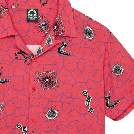 DEUS VIBRANT VIRUS SHIRT ΠΟΥΚΑΜΙΣΟ ΑΝΔΡΑΣ
