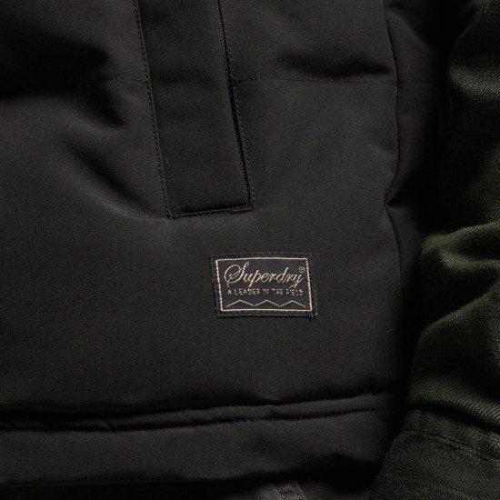 D2 OVIN EVEREST HOODED PUFFER GILET ΜΠΟΥΦΑΝ ΑΝΔΡΙΚ