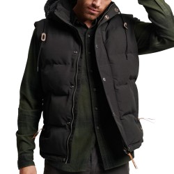 D2 OVIN EVEREST HOODED PUFFER GILET ΜΠΟΥΦΑΝ ΑΝΔΡΙΚ