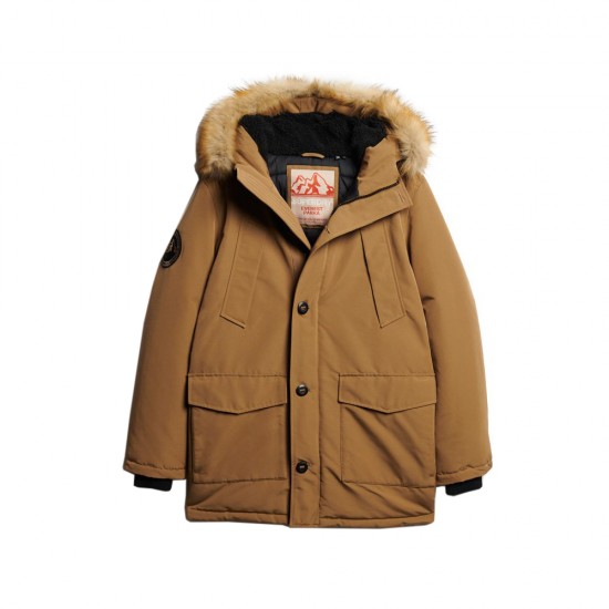 D3 OVIN EVEREST FAUX FUR HOODED PARKA ΜΠΟΥΦΑΝ ΑΝΔΡ D3 OVIN EVEREST FAUX FUR HOODED PARKA ΜΠΟΥΦΑΝ ΑΝΔΡ