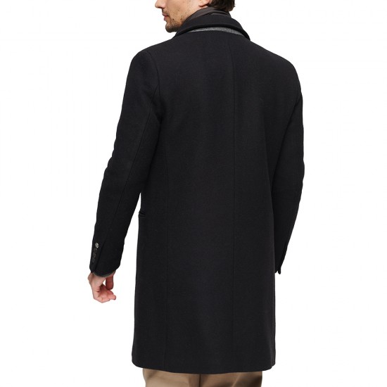 D3 STUD 2 IN 1 WOOL TOWN COAT ΜΠΟΥΦΑΝ ΑΝΔΡΙΚΟ D3 STUD 2 IN 1 WOOL TOWN COAT ΜΠΟΥΦΑΝ ΑΝΔΡΙΚΟ