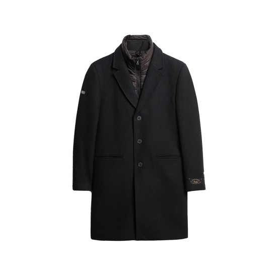 D3 STUD 2 IN 1 WOOL TOWN COAT ΜΠΟΥΦΑΝ ΑΝΔΡΙΚΟ D3 STUD 2 IN 1 WOOL TOWN COAT ΜΠΟΥΦΑΝ ΑΝΔΡΙΚΟ