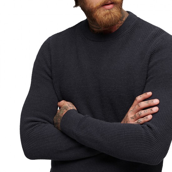 D3 OVIN TEXTURED CREW KNIT JUMPER ΠΛΕΚΤΟ ΑΝΔΡΙΚΟ D3 OVIN TEXTURED CREW KNIT JUMPER ΠΛΕΚΤΟ ΑΝΔΡΙΚΟ