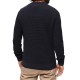 D3 OVIN TEXTURED CREW KNIT JUMPER ΠΛΕΚΤΟ ΑΝΔΡΙΚΟ D3 OVIN TEXTURED CREW KNIT JUMPER ΠΛΕΚΤΟ ΑΝΔΡΙΚΟ