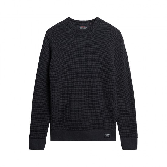 D3 OVIN TEXTURED CREW KNIT JUMPER ΠΛΕΚΤΟ ΑΝΔΡΙΚΟ D3 OVIN TEXTURED CREW KNIT JUMPER ΠΛΕΚΤΟ ΑΝΔΡΙΚΟ