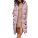 D4 STUD LONGLINE HOODED PUFFER GILET ΜΠΟΥΦΑΝ ΓΥΝΑΙ D4 STUD LONGLINE HOODED PUFFER GILET ΜΠΟΥΦΑΝ ΓΥΝΑΙ