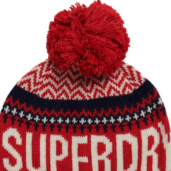 D4 SDRY FAIRISLE BEANIE HAT ΑΞΕΣΟΥΑΡ ΓΥΝΑΙΚΕΙΟ D4 SDRY FAIRISLE BEANIE HAT ΑΞΕΣΟΥΑΡ ΓΥΝΑΙΚΕΙΟ