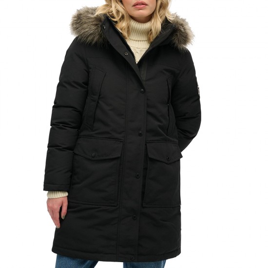 D2 OVIN EVEREST FAUX FUR PARKA JACKET ΜΠΟΥΦΑΝ ΓΥΝΑ