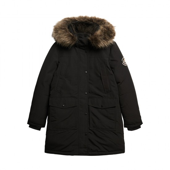 D2 OVIN EVEREST FAUX FUR PARKA JACKET ΜΠΟΥΦΑΝ ΓΥΝΑ