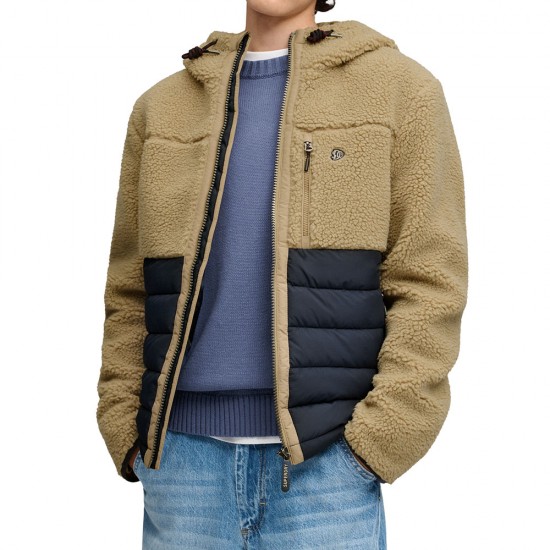 HOOD OUTDOOR BORG QUILT HYBRID ΜΠΟΥΦΑΝ ΑΝΔΡΙΚΟ