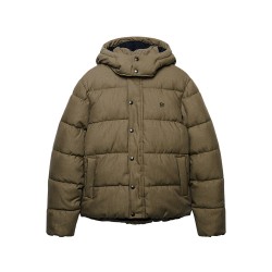 PREMIUM HOOD CHECK PUFFER JKT ΜΠΟΥΦΑΝ ΑΝΔΡΙΚΟ