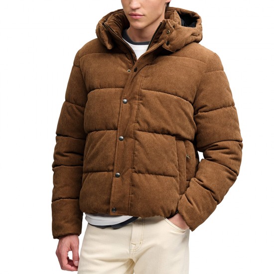 PREMIUM HOOD CORD PUFFER JKT ΜΠΟΥΦΑΝ ΑΝΔΡΙΚΟ