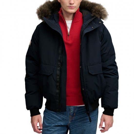 FAUX FUR EVEREST BOMBER JACKET ΜΠΟΥΦΑΝ ΑΝΔΡΙΚΟ FAUX FUR EVEREST BOMBER JACKET ΜΠΟΥΦΑΝ ΑΝΔΡΙΚΟ