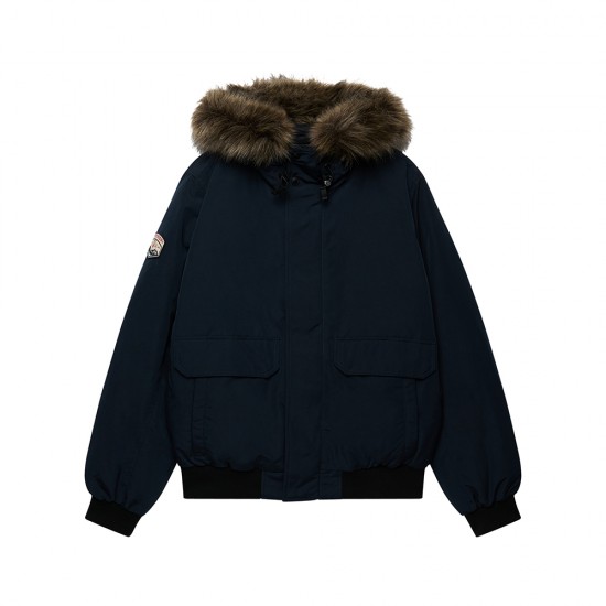 FAUX FUR EVEREST BOMBER JACKET ΜΠΟΥΦΑΝ ΑΝΔΡΙΚΟ FAUX FUR EVEREST BOMBER JACKET ΜΠΟΥΦΑΝ ΑΝΔΡΙΚΟ