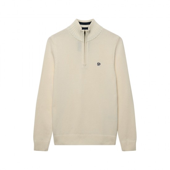 COTTON HALF ZIP KNIT ΟΛΟΣΩΜΗ ΦΟΡΜΑ ΑΝΔΡΙΚΟ