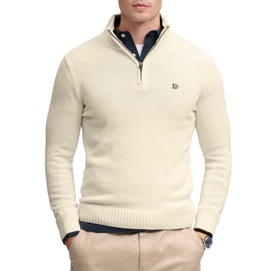 COTTON HALF ZIP KNIT ΟΛΟΣΩΜΗ ΦΟΡΜΑ ΑΝΔΡΙΚΟ