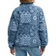 OUTDOOR PRINTED ZIP FLEECE ΦΟΥΤΕΡ ΓΥΝΑΙΚΕΙΟ