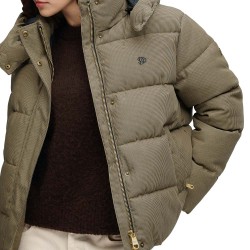PREMIUM HOOD CHECK PUFFER JKT ΦΟΥΤΕΡ ΓΥΝΑΙΚΕΙΟ