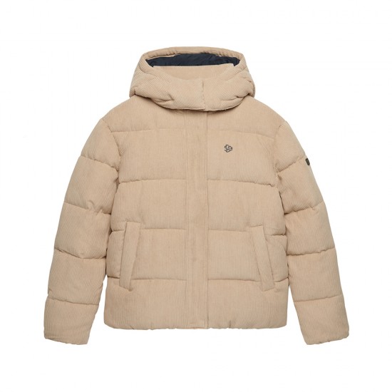 PREMIUM HOOD CORD PUFFER JKT ΦΟΥΤΕΡ ΓΥΝΑΙΚΕΙΟ