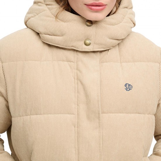 PREMIUM HOOD CORD PUFFER JKT ΦΟΥΤΕΡ ΓΥΝΑΙΚΕΙΟ