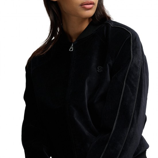 VELVET BOMBER JACKET ΦΟΥΤΕΡ ΓΥΝΑΙΚΕΙΟ VELVET BOMBER JACKET ΦΟΥΤΕΡ ΓΥΝΑΙΚΕΙΟ