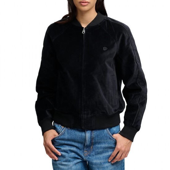 VELVET BOMBER JACKET ΦΟΥΤΕΡ ΓΥΝΑΙΚΕΙΟ VELVET BOMBER JACKET ΦΟΥΤΕΡ ΓΥΝΑΙΚΕΙΟ