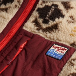 SHERPA JAQUARD FLEECE HYBRID ΦΟΥΤΕΡ ΓΥΝΑΙΚΕΙΟ