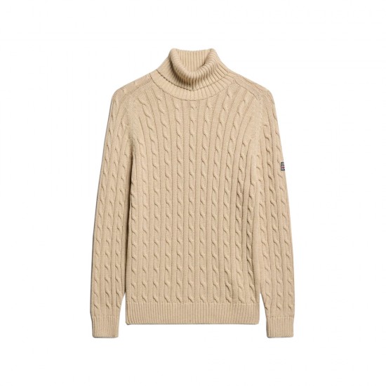 SLOUCHY CABLE ROLL NECK ΟΛΟΣΩΜΗ ΦΟΡΜΑ ΓΥΝΑΙΚΕΙΟ
