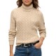 SLOUCHY CABLE ROLL NECK ΟΛΟΣΩΜΗ ΦΟΡΜΑ ΓΥΝΑΙΚΕΙΟ