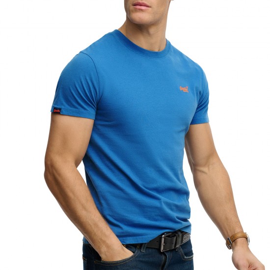 D1 ESSENTIAL LOGO EMB TEE ΜΠΛΟΥΖΑ ΑΝΔΡΙΚΟ