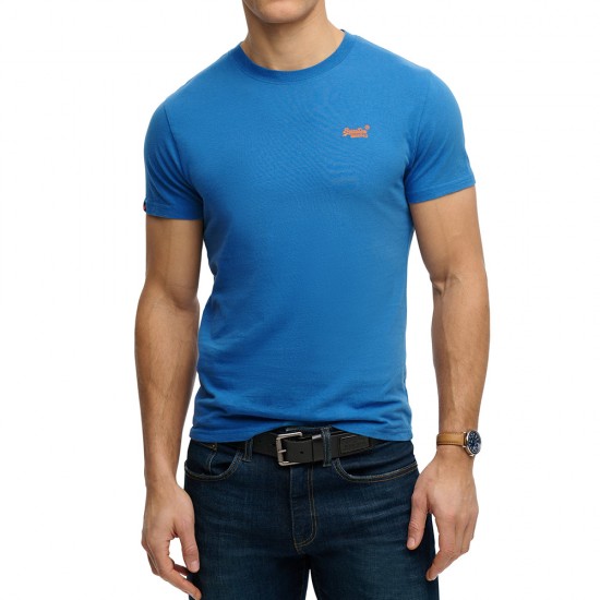 D1 ESSENTIAL LOGO EMB TEE ΜΠΛΟΥΖΑ ΑΝΔΡΙΚΟ