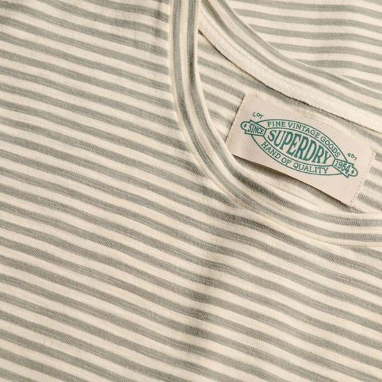 D2 OVIN CLASSIC ESSENTIAL STRIPE TEE ΜΠΛΟΥΖΑ ΑΝΔΡΙ