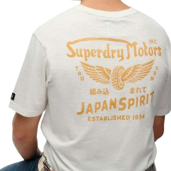 D3 OVIN HERITAGE BIKER LOOSE TEE ΜΠΛΟΥΖΑ ΑΝΔΡΙΚΟ