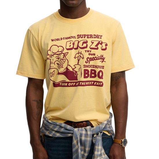D4 OVIN ROADSIDE TRADE LOOSE TEE ΜΠΛΟΥΖΑ ΑΝΔΡΙΚΟ