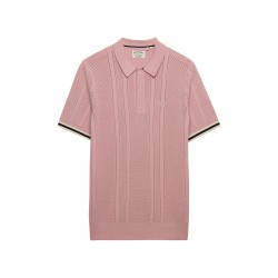 D2 STUD KNITTED TEXTURE S/S POLO ΜΠΛΟΥΖΑ ΑΝΔΡΙΚΟ
